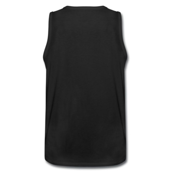 Men’s Premium Black Tank with Gold Glitter - Picture 2 of 3